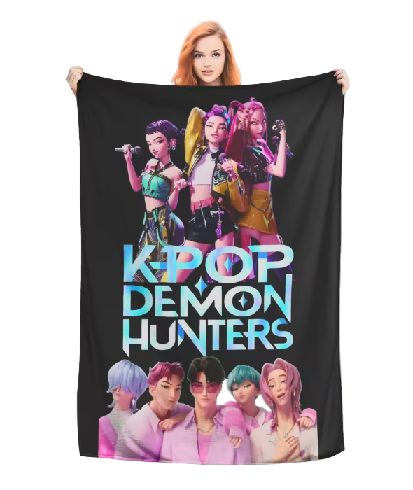 K-Pop Demon Hunters Blanket
