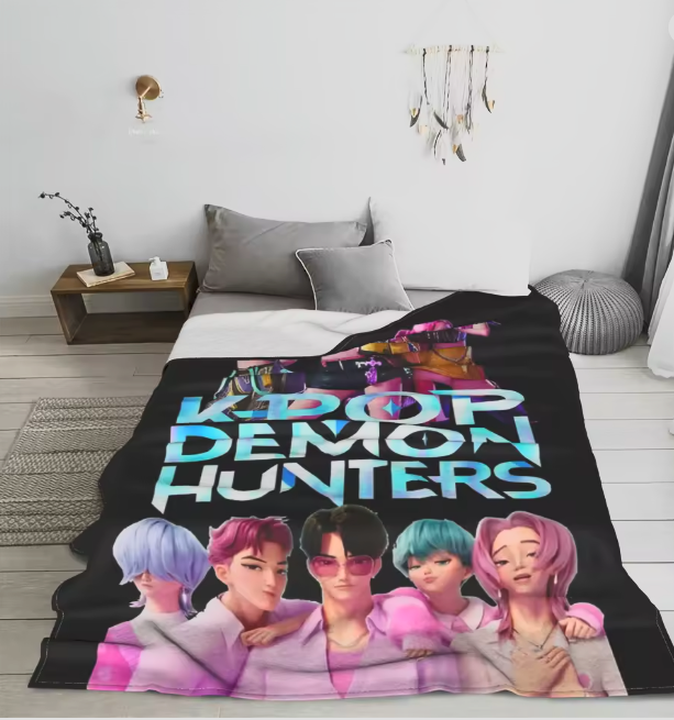 K-Pop Demon Hunters Blanket
